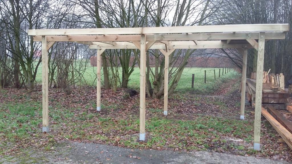 CARPORT - OVERKAPPING - AANBOUW (hoog), Ophalen of Verzenden, Nieuw, Carport