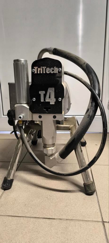 Pompe à piston airless Tritech T4, Enlèvement
