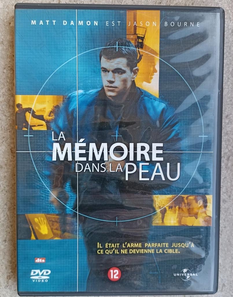 Dvd-Jason Bourne 1, Cd's en Dvd's, Boxset, Actiethriller, Ophalen of Verzenden, Zo goed als nieuw