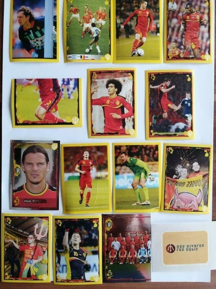Family Panini " Diables rouges belges " Carrefour, Autres supermarchés, Enlèvement ou Envoi