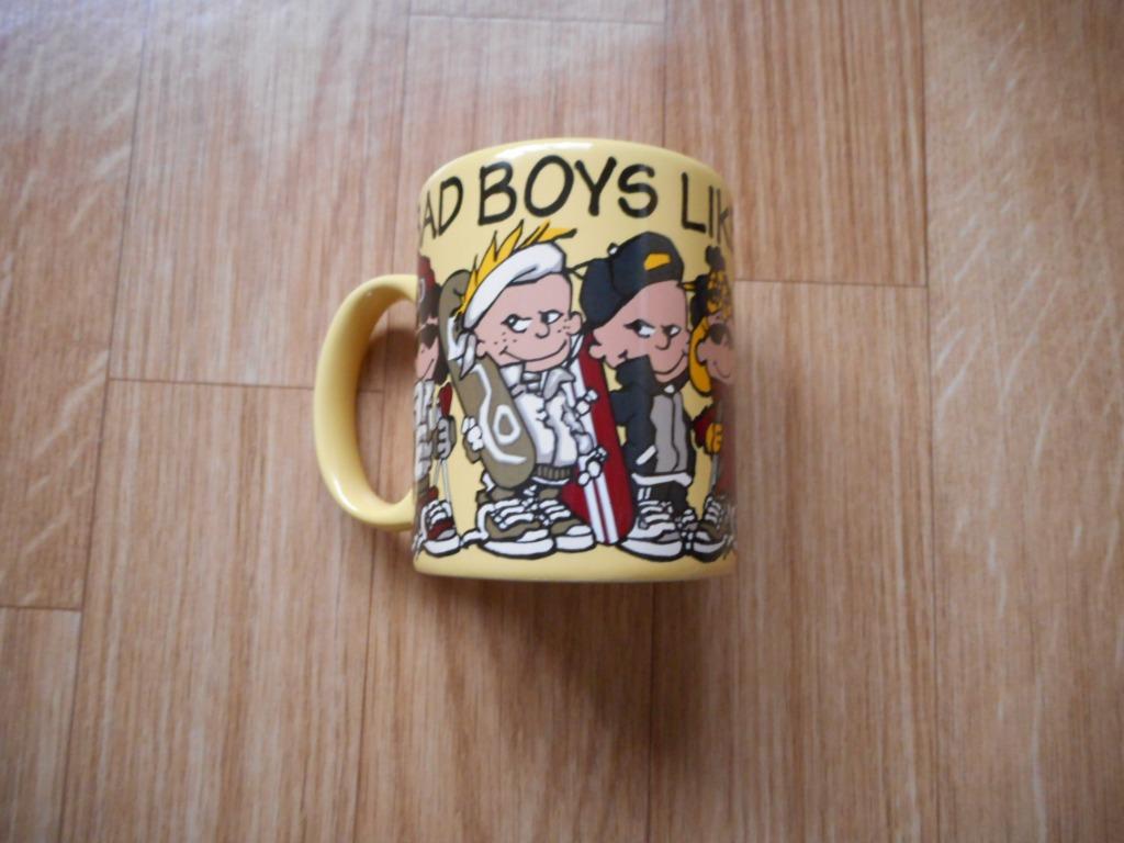 BAD BOYS DRINKTAS, Ophalen of Verzenden, Zo goed als nieuw, Porselein
