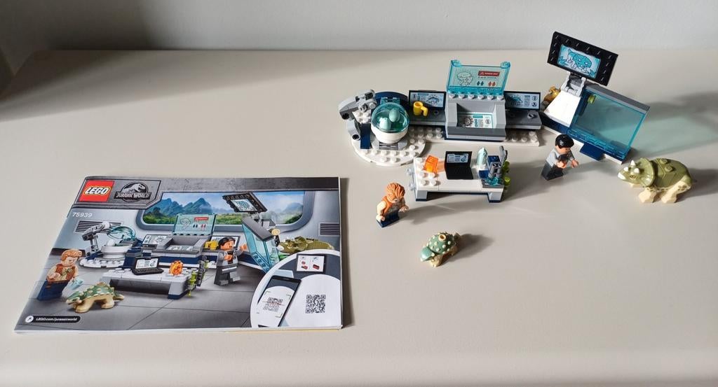 Lego Jurassic World Dr. Wu's laboratorium 75939, Ophalen of Verzenden, Zo goed als nieuw, Complete set, Lego