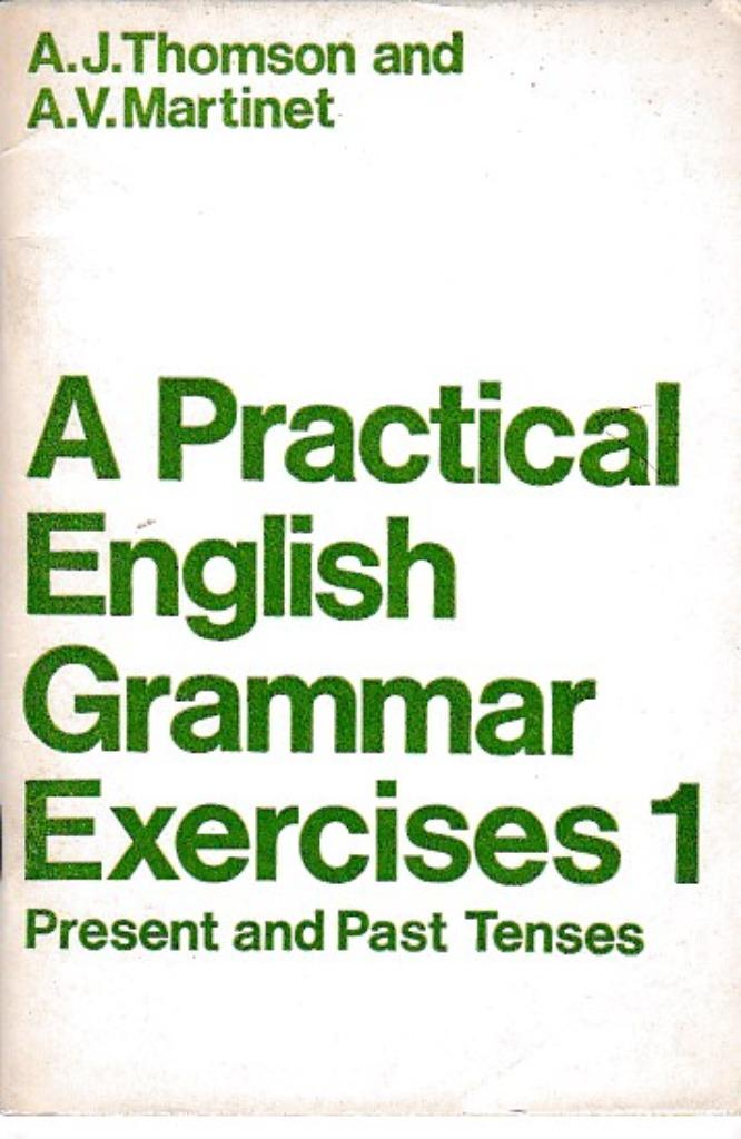 A Practical English Grammar Exercices 1., Enlèvement ou Envoi, A.J. Thomson a.o., Anglais, Comme neuf