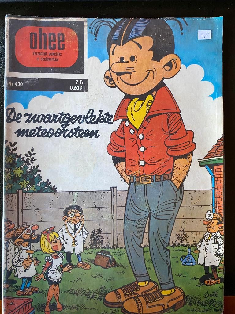 OHEE -  Thomas Pips - De zwartgevlekte meteoorsteen, Une BD, Enlèvement ou Envoi, Utilisé, Buth