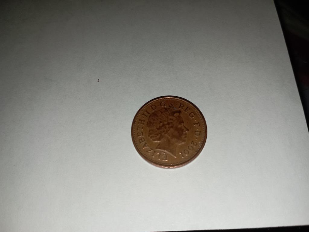 Munt KONINGIN Elisabeth II.D.G. REG.F.D.2001, Postzegels en Munten, Munten | Europa | Euromunten, Ophalen, Overige landen, Overige waardes