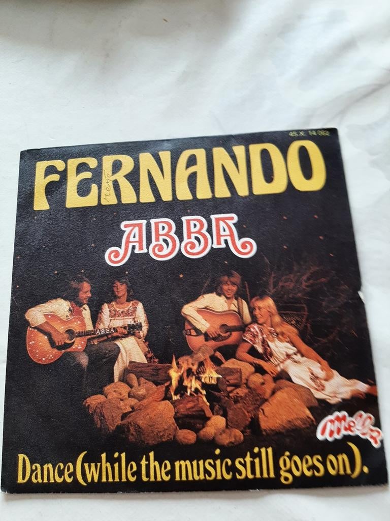 1 Abba 45-toerenplaten, Cd's en Dvd's, Vinyl | Pop, Ophalen of Verzenden, Zo goed als nieuw