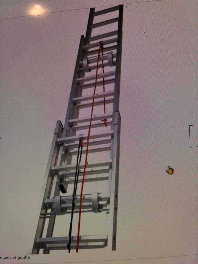 Exhelles Nouveaux modelle d’echelle 10mertee 44, Enlèvement, Comme neuf