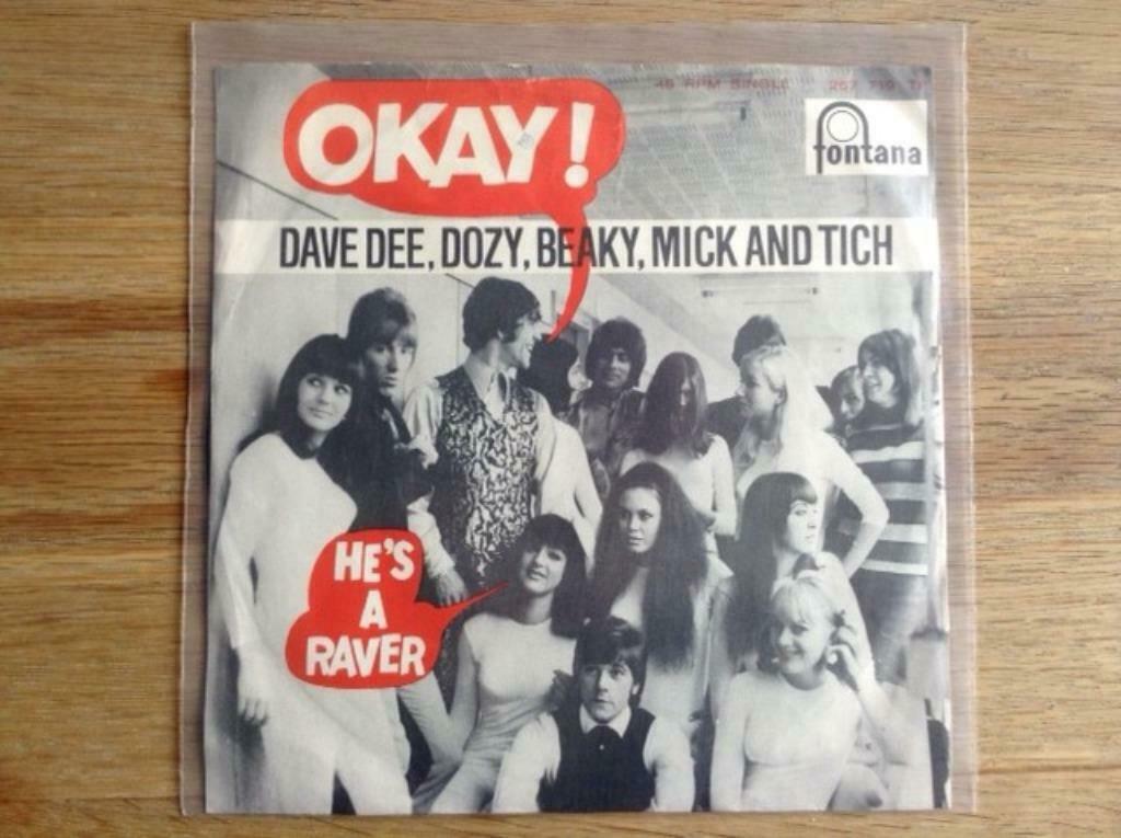 single dave dee, dozy, beaky, mick & tich, Ophalen of Verzenden, Rock en Metal