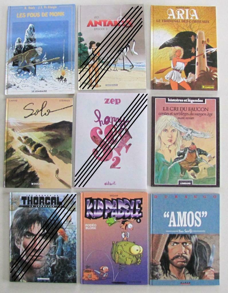 BD Aria Solo Kidlpaddle Durango Monk Histoires et Legendes G, Plusieurs BD, Enlèvement ou Envoi, Comme neuf, Dupuis