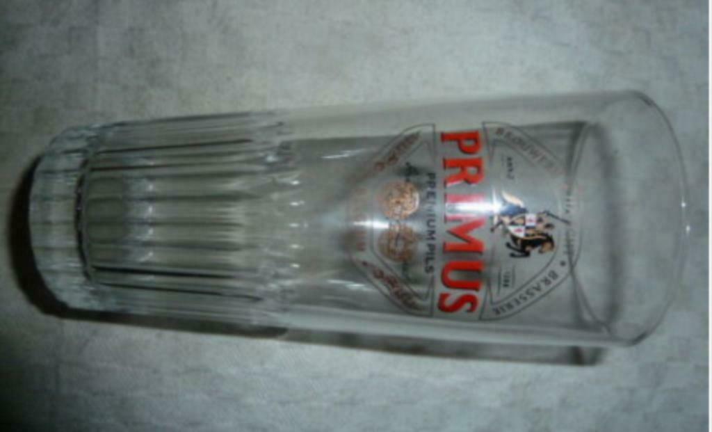 #B bier glas PRIMUS Premium Pils Brouwerij Haacht 25cl, Verzamelen, Glas en Drinkglazen, Nieuw, Bierglas, Ophalen of Verzenden