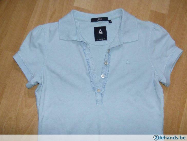 t-shirt/polo blauw gaastra - maat m - nieuw, Enlèvement ou Envoi, Neuf, Taille 38/40 (M), Bleu
