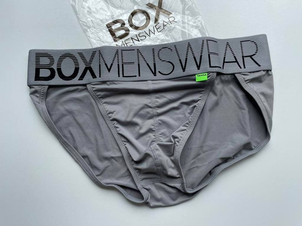 Vêtements pour hommes Tanga Box New, Envoi, Gris, Box, Slip