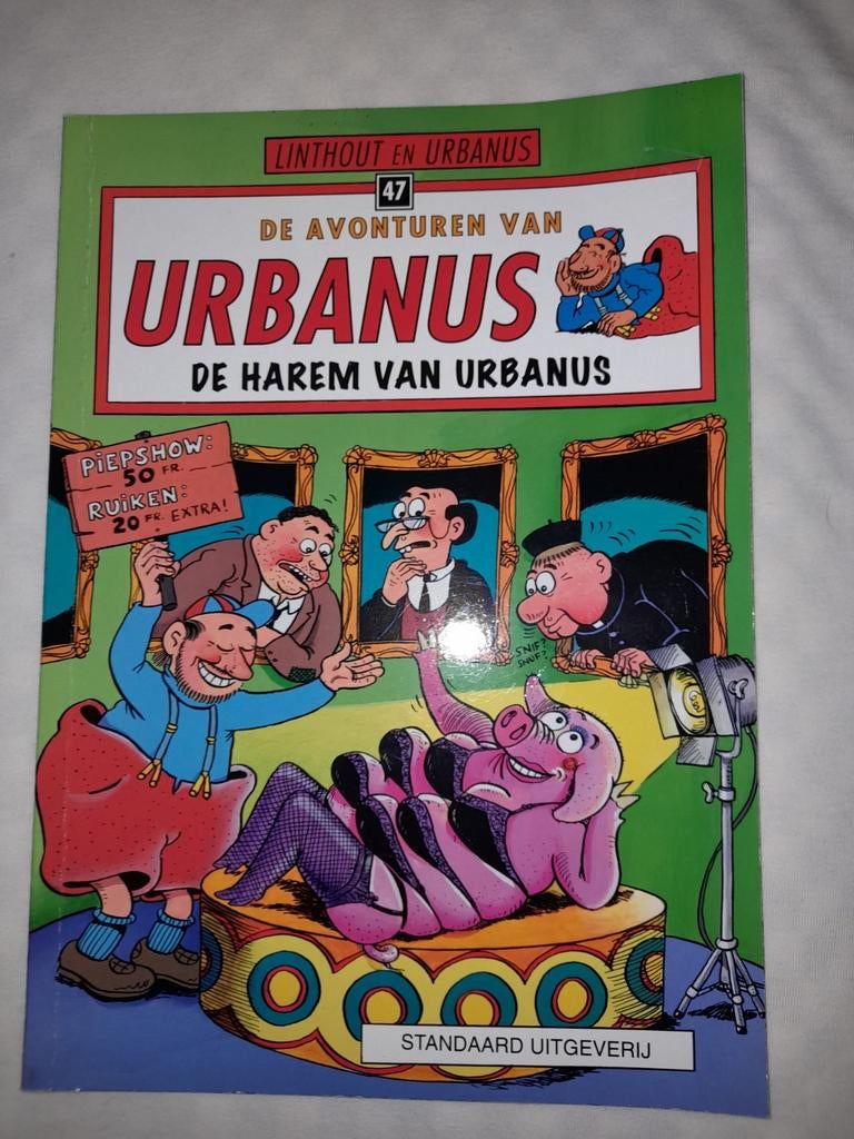 Urbanus - Le harem d'Urbanus, Livres, BD, Enlèvement ou Envoi, Neuf, Urbanus; Willy Linthout