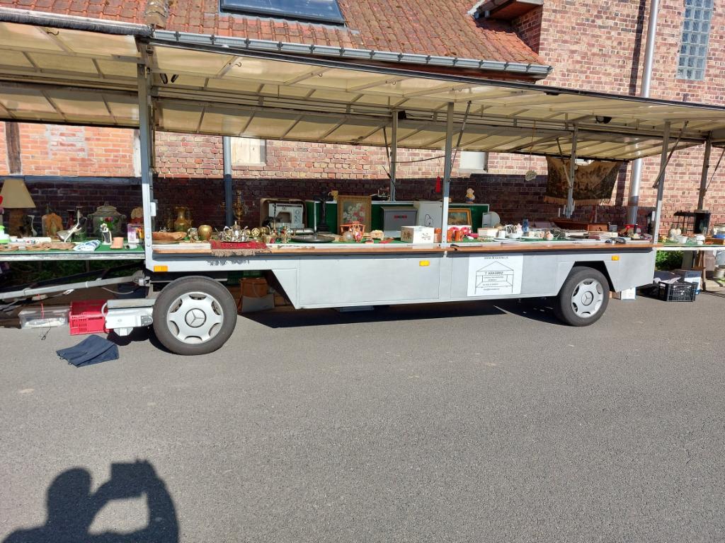 voiture de vente Market Wagon, Enlèvement