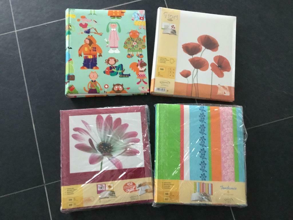 Foto albums 4 stuks nieuw., Ophalen of Verzenden, Nieuw
