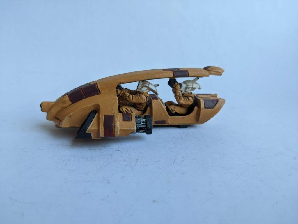 Tau Empire Pathfinder Tetra plastiek 28mm WH40K geschilderd, Hobby en Vrije tijd, Gebruikt, Figuurtje(s), Ophalen of Verzenden