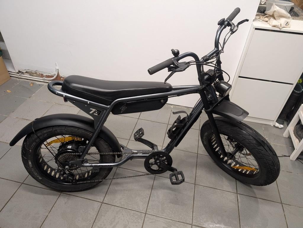 Super73-zx aluminium elektrische fatbike met app 25-45 km/u, Fietsen en Brommers, Elektrische fietsen, Ophalen, Gebruikt, Overige merken