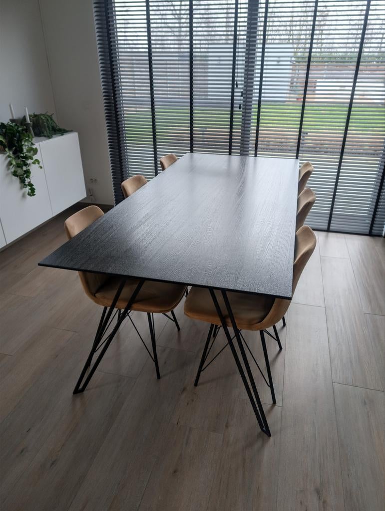 Eettafel 220 x 100 cm, Ophalen