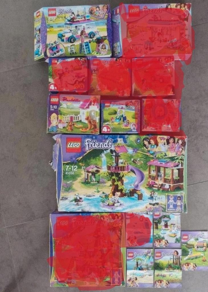 Lego Friends dierenverzorging of redding, Ophalen of Verzenden, Zo goed als nieuw, Lego