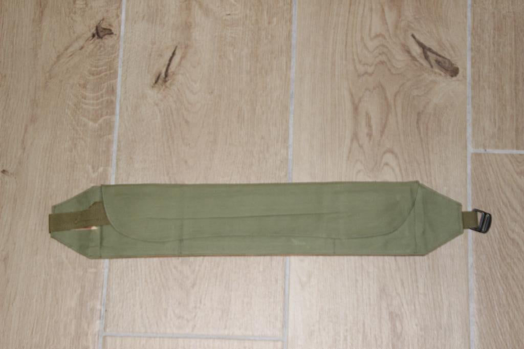 US WW2 „Money Belt”  leer en stof (NOS), Verzenden, Landmacht, Kleding of Schoenen