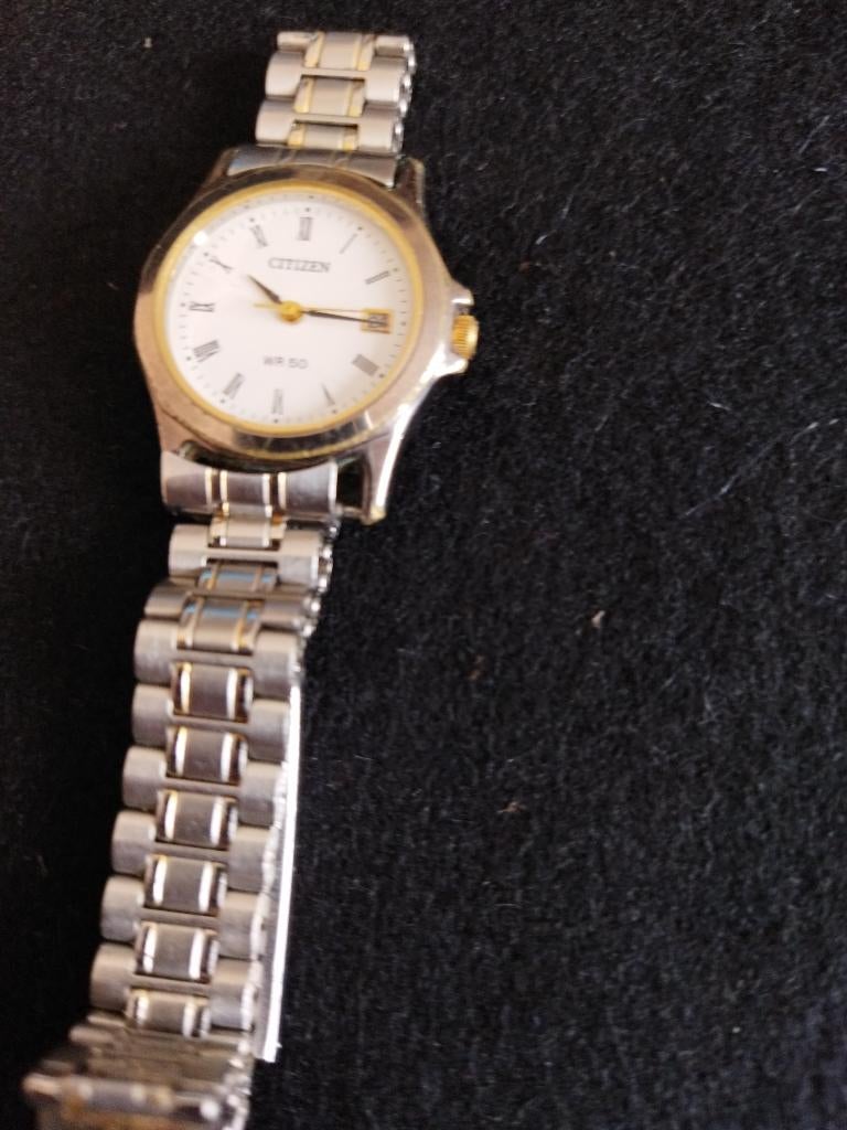 montre femmes citizen wr5 quartz avec dateur, Montre-bracelet, Autres marques, Acier, Enlèvement