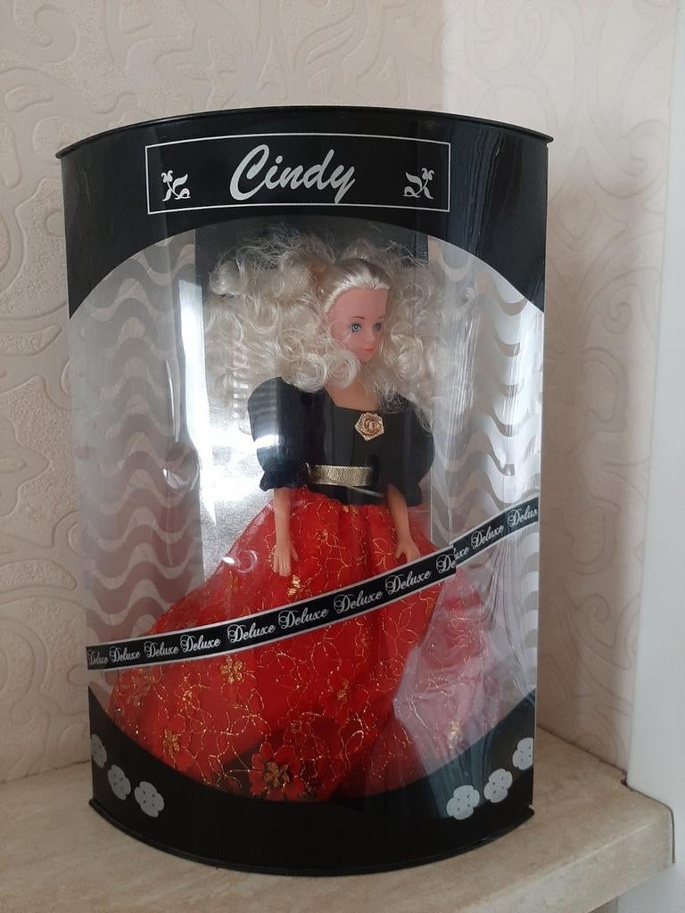Vintage Cindy pop Deluxe in originele doos, Ophalen of Verzenden, Zo goed als nieuw, Pop