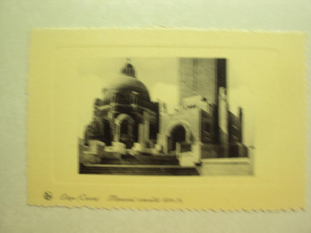 49168 - LIEGE - COINTE - ENTREE DU MEMORIAL INTERALLIE, Envoi