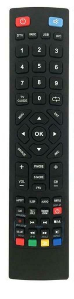 Afstandsbediening OK. VOOR LCD EN LED TV, TV, Hi-fi & Vidéo, Télécommandes, Enlèvement ou Envoi, Neuf, Originale, DVD
