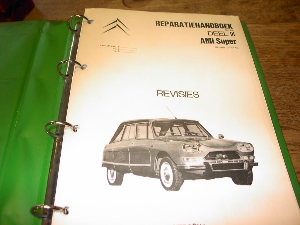 farde atelier citroen Ami 8 super, Autos, Citroën, Achat, 2CV, Boîte manuelle, 1300 cm³