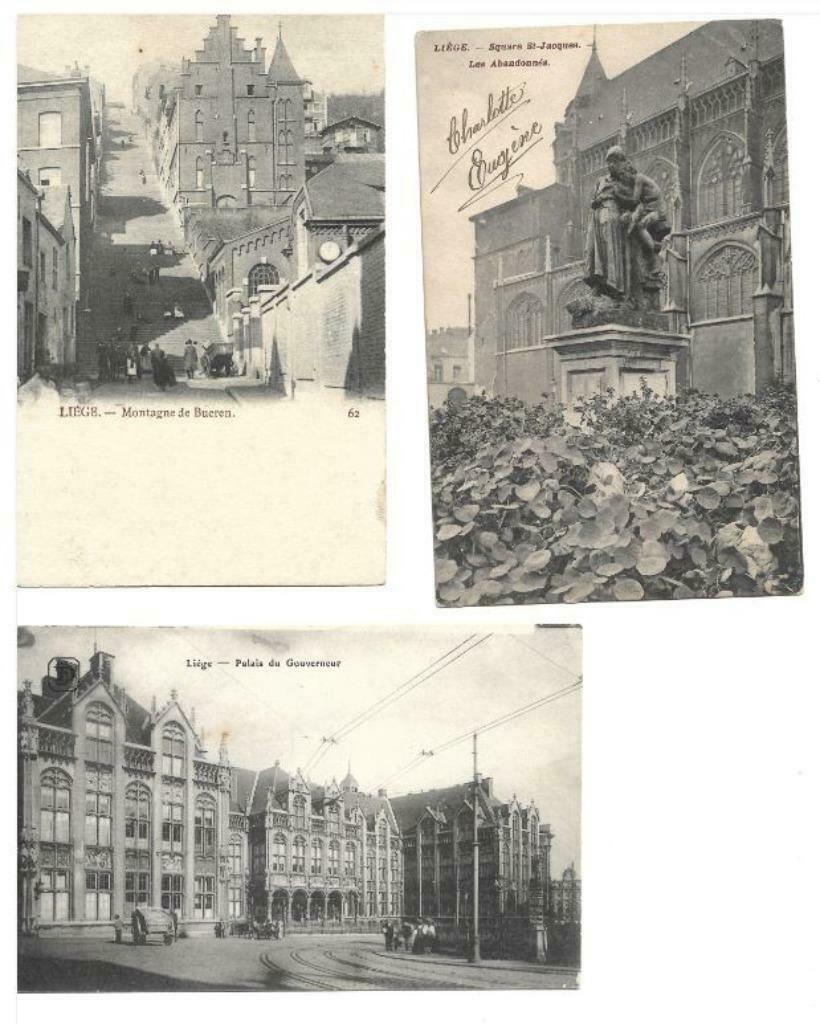 Heel oude ansichtkaarten, Verzamelen, Postkaarten | België, Voor 1920, Ophalen of Verzenden