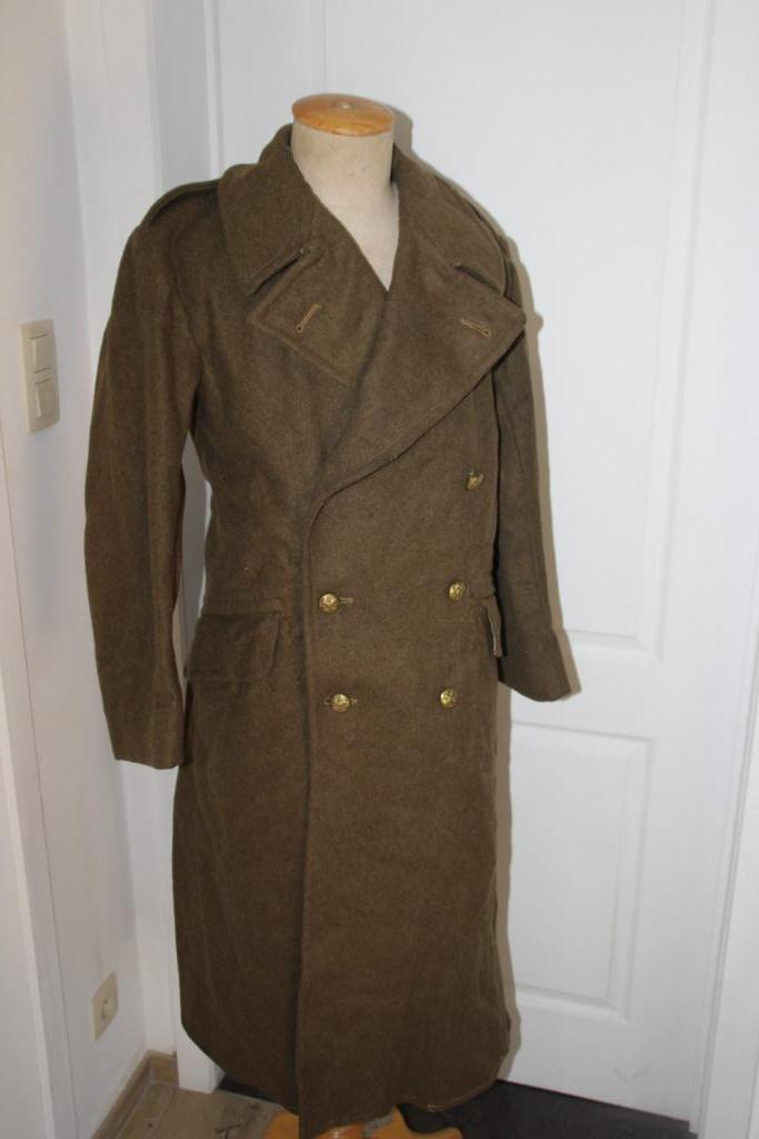 GB WW2 Greatcoat Pattern 40 datée 1942., Envoi, Armée de terre, Vêtements ou Chaussures