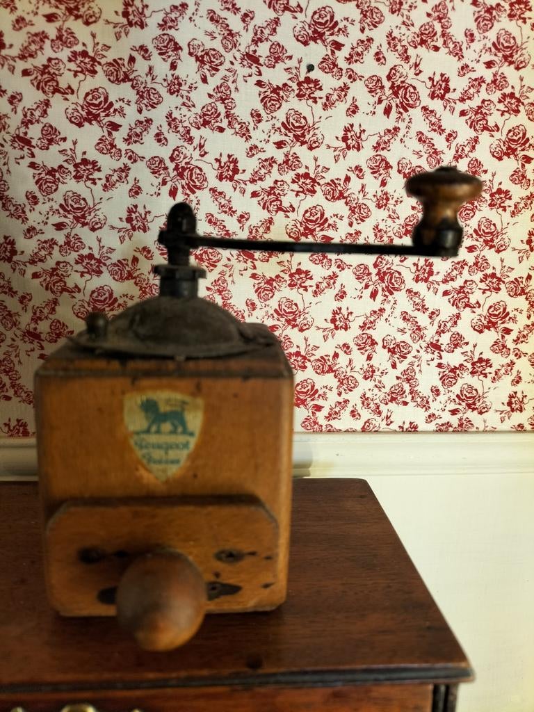 Miniatuur koffiemolentje Peugeot, Ophalen of Verzenden