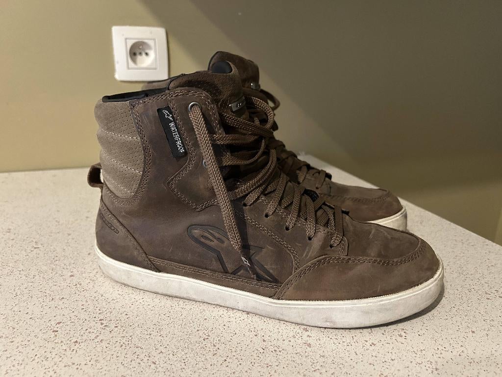 Alpinestars J-6 WATERPROOF Motorsneakers - Bruin, Ophalen, Heren, Alpinestars, Laarzen