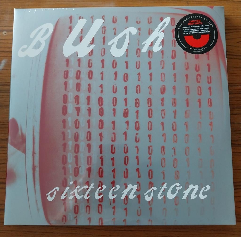 Bush - Sixteen Stone 30 ans (vinyle rouge/LP - neuf), Enlèvement ou Envoi, Neuf, dans son emballage, Alternatif