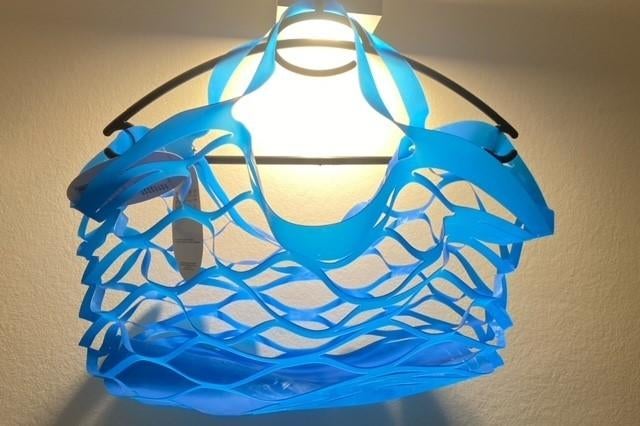 Esprit blauwe handtas, Handtassen en Accessoires, Tassen | Damestassen, Ophalen of Verzenden, Nieuw, Blauw, Handtas