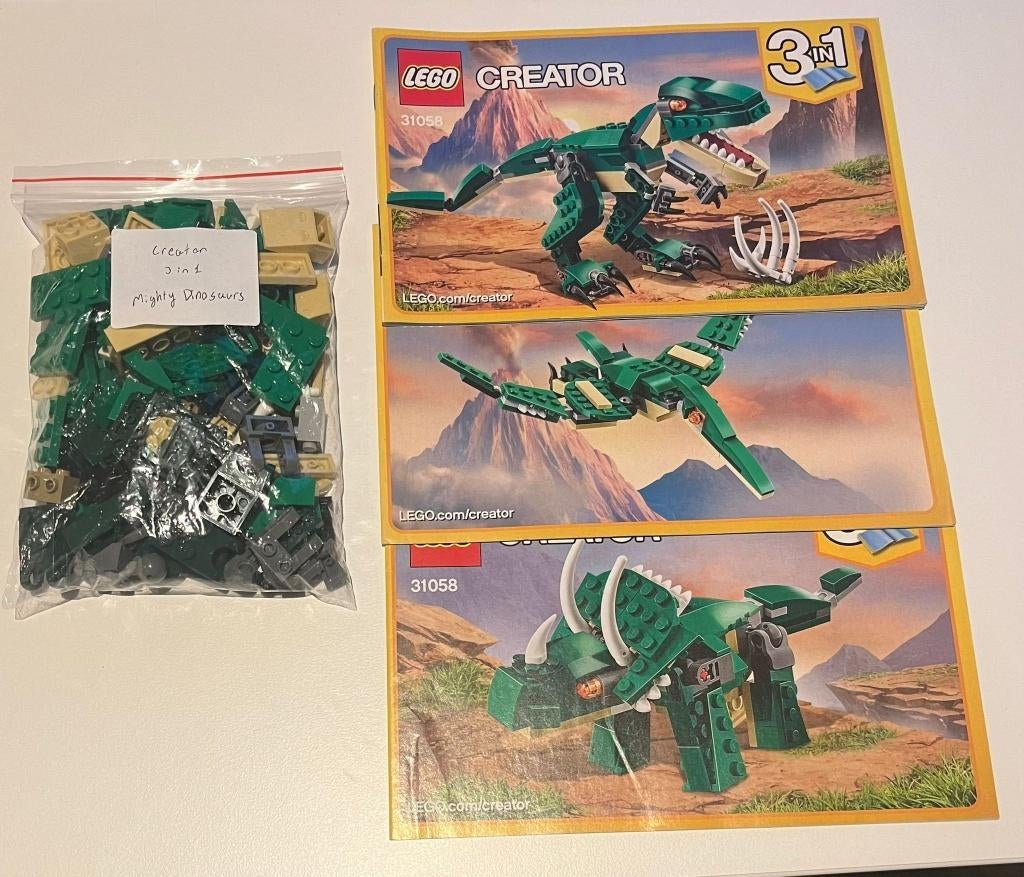 Lego Creator 3 in 1 sets, Ophalen, Lego, Zo goed als nieuw, Compleet