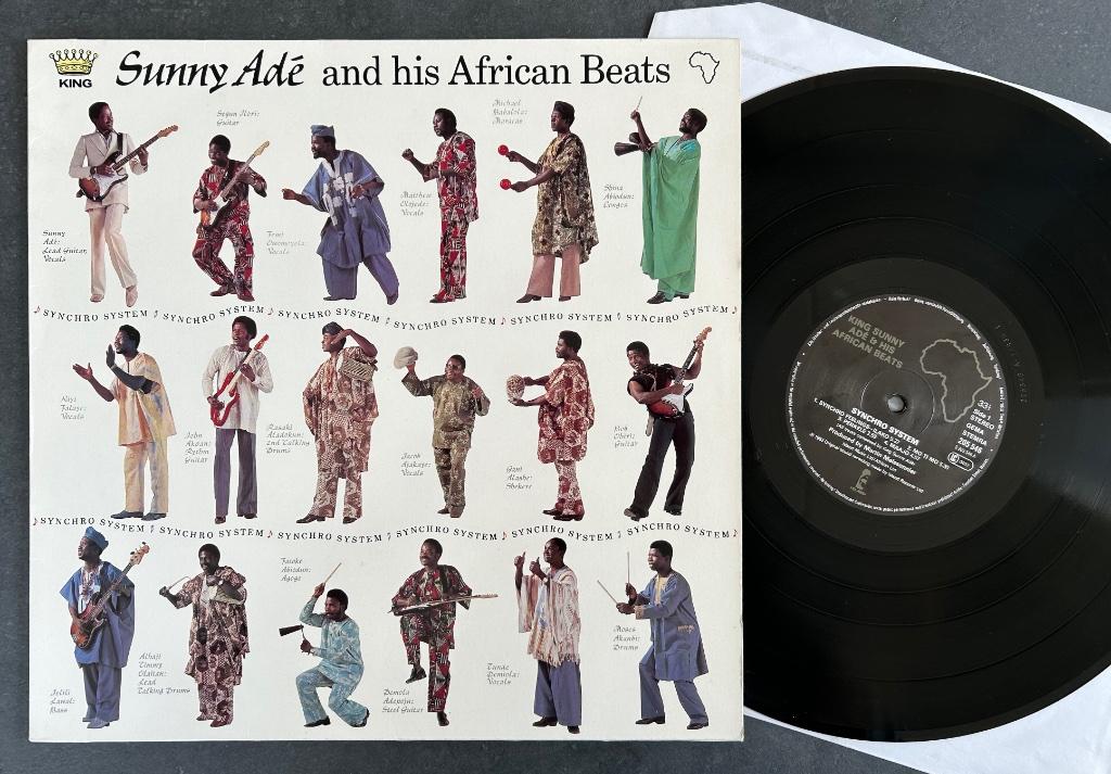 KING SUNNY ADÉ - SYNCHRO SYSTEM ( LP; NMINT ), Cd's en Dvd's, Vinyl | Wereldmuziek, Zo goed als nieuw, Afrikaans, LP, Originele persing