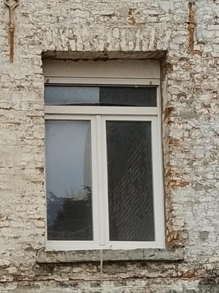 Châssis fenêtre PVC avec volet, Ophalen, Gebruikt, Raamkozijn