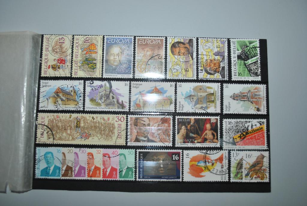 Belgique 1994 Oblitérés Séries complètes, Envoi, Affranchi, Europe