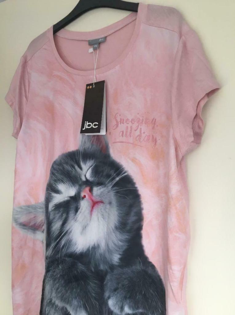 Kitten T-Shirt kat maat 176 (NIEUW), Kinderen en Baby's, Kinderkleding | Maat 176, Meisje, Ophalen of Verzenden, Shirt of Longsleeve