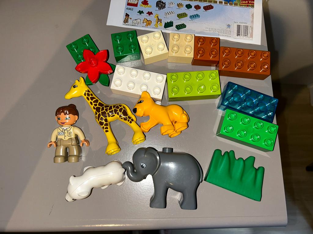 Duplo baby zoo 4962, Kinderen en Baby's, Speelgoed | Duplo en Lego, Ophalen of Verzenden, Gebruikt, Duplo