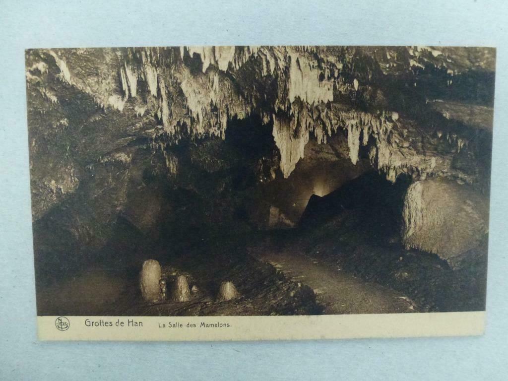 Grottes de Han La salle des Mamelons, Envoi, Non affranchie, Namur