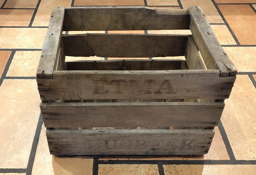 ETMA limonade bak, Verzamelen, Biermerken, Ophalen, Gebruikt, Overige typen, Overige merken