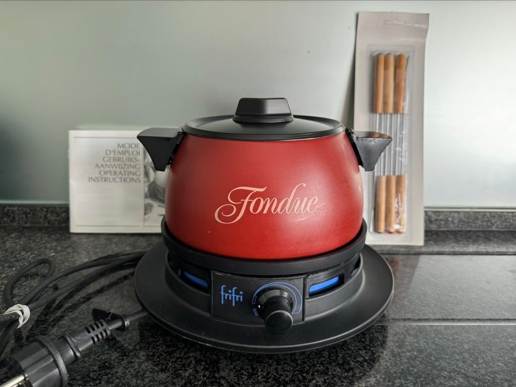 FriFri fondueset elektrisch, Enlèvement ou Envoi, Neuf, Électrique, Accessoires pour fondue