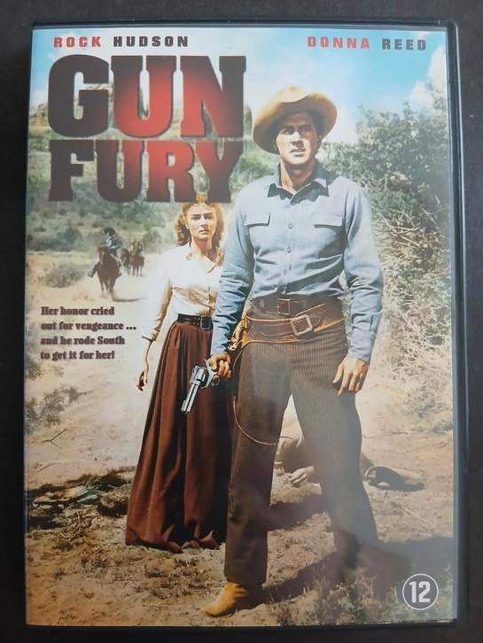 Gun Fury (1953) Rock Hudson, Donna Reed, 1960 tot 1980, Ophalen of Verzenden, Zo goed als nieuw, Actie en Avontuur