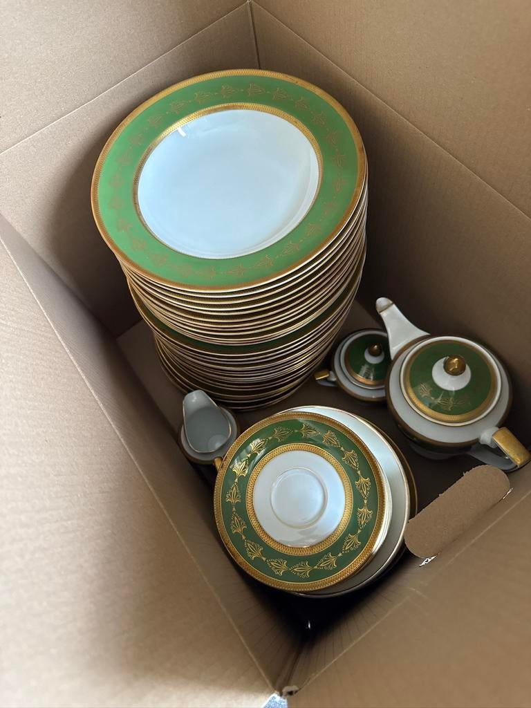 Exclusief Royal Tettau Porseleinen Servies Bavaria Germany, Ophalen