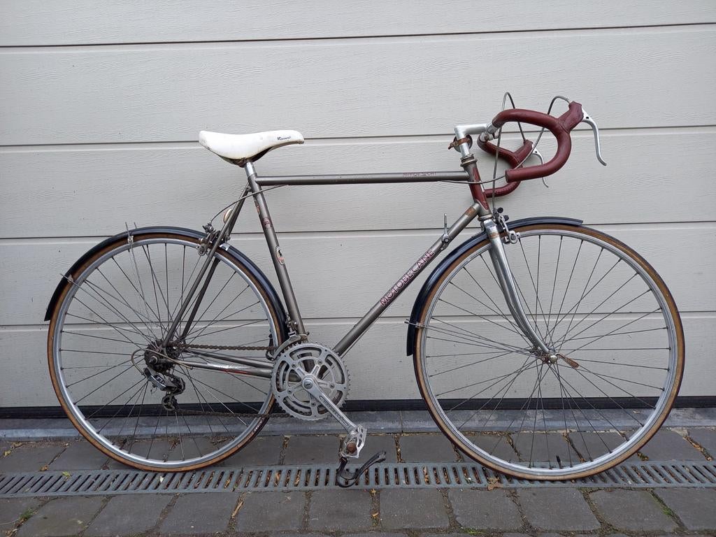 Retro racefiets  Motobecane, Fietsen en Brommers, Gebruikt, 10 tot 15 versnellingen, Heren, Aluminium