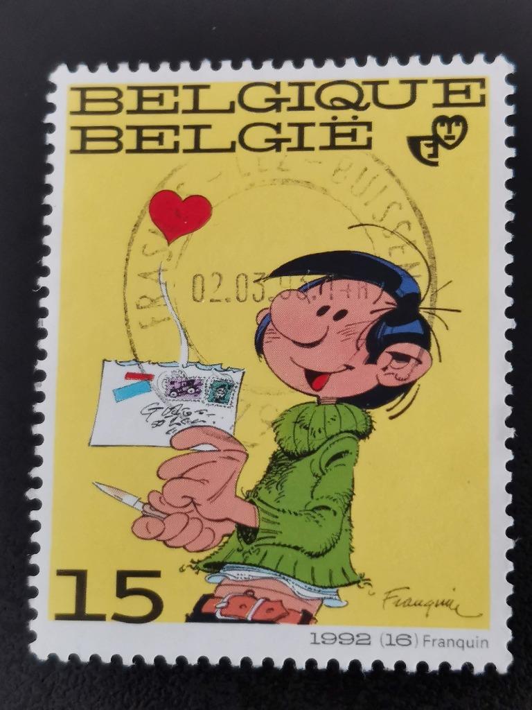 Belgie 1992 - stripfiguur - Guust Flater, Postzegels en Munten, Ophalen of Verzenden, Gestempeld