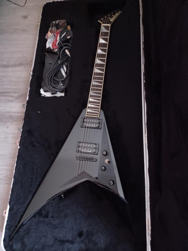 Jackson USA Select Series RR1T Randy Rhoads - Black - incl. , Ophalen, Zo goed als nieuw
