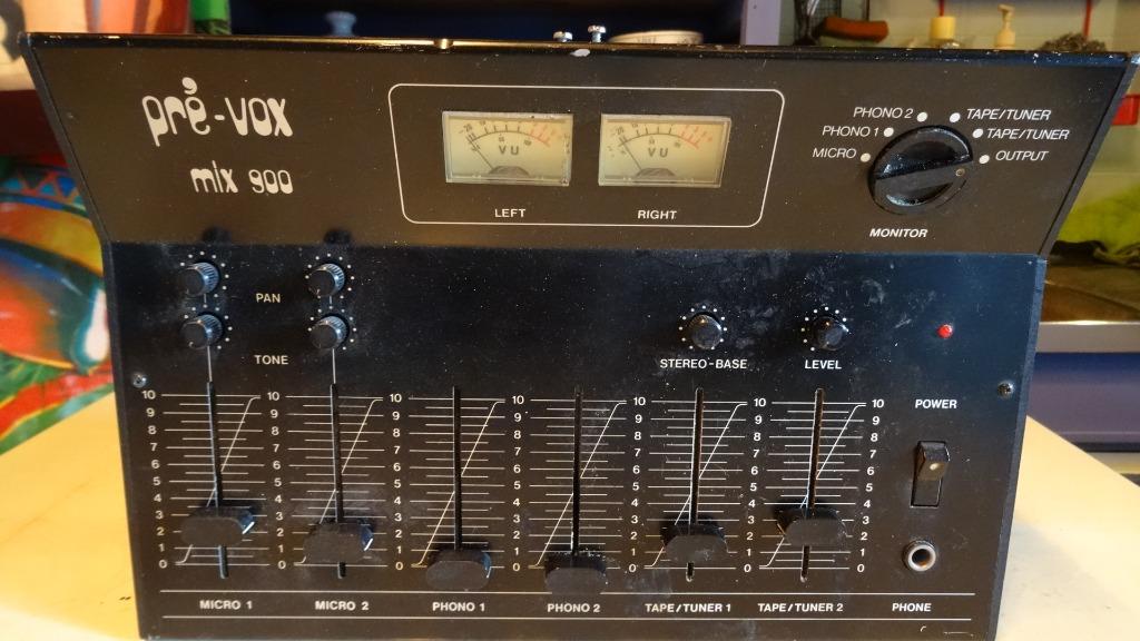 Table mixage audio, Enlèvement ou Envoi, Utilisé, Moins de 5 canaux, Entrée micro